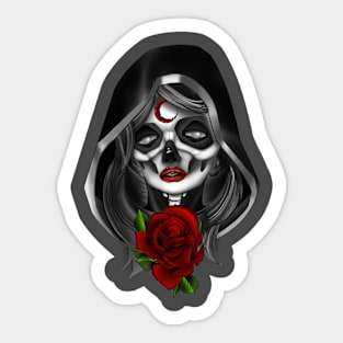 living dead gal Sticker